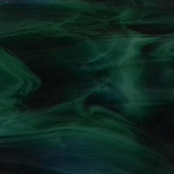 110. Dark green glass sheet