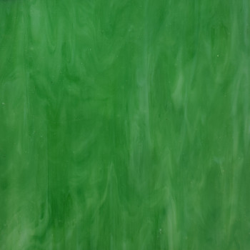 090. Bright green glass sheet