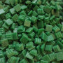 G10 1304 green vitreous glass 10x10mmmosaic tiles