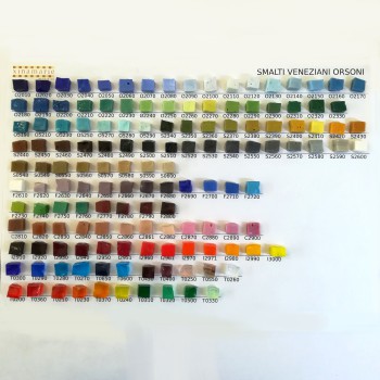 z. Orsoni Smalti Sample Board
