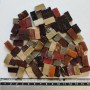 Brown Mixed Smalti. 100g