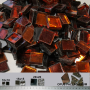 006. Brown/amber Mix mirror mosaic tiles