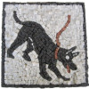 Cave Canem SMALL marble mosaic kit