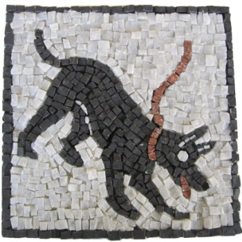 Cave Canem SMALL marble mosaic kit