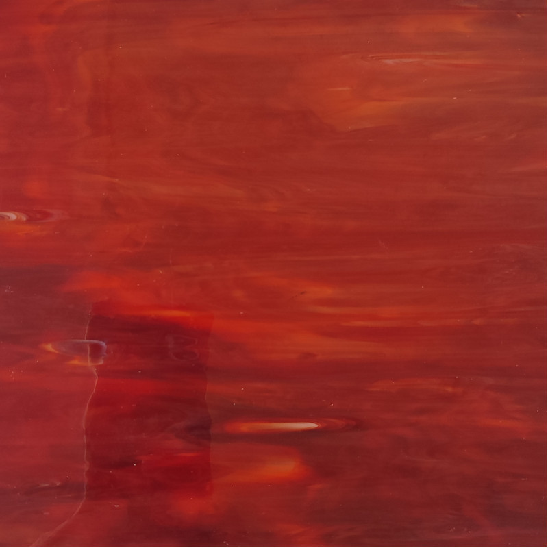 190. Cherry Red glass sheet