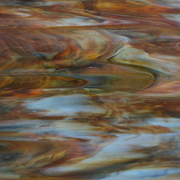 140. Chocolate Swirl glass sheet