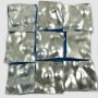 G0011 Wavy white Gold 24k mosaic tiles
