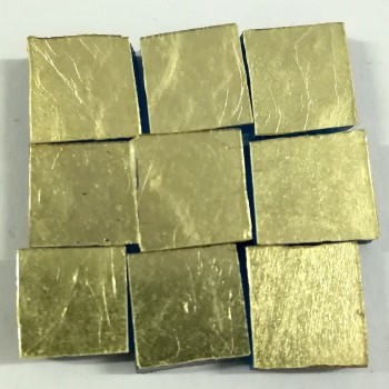 G0050 Pale Gold 24k mosaic tiles