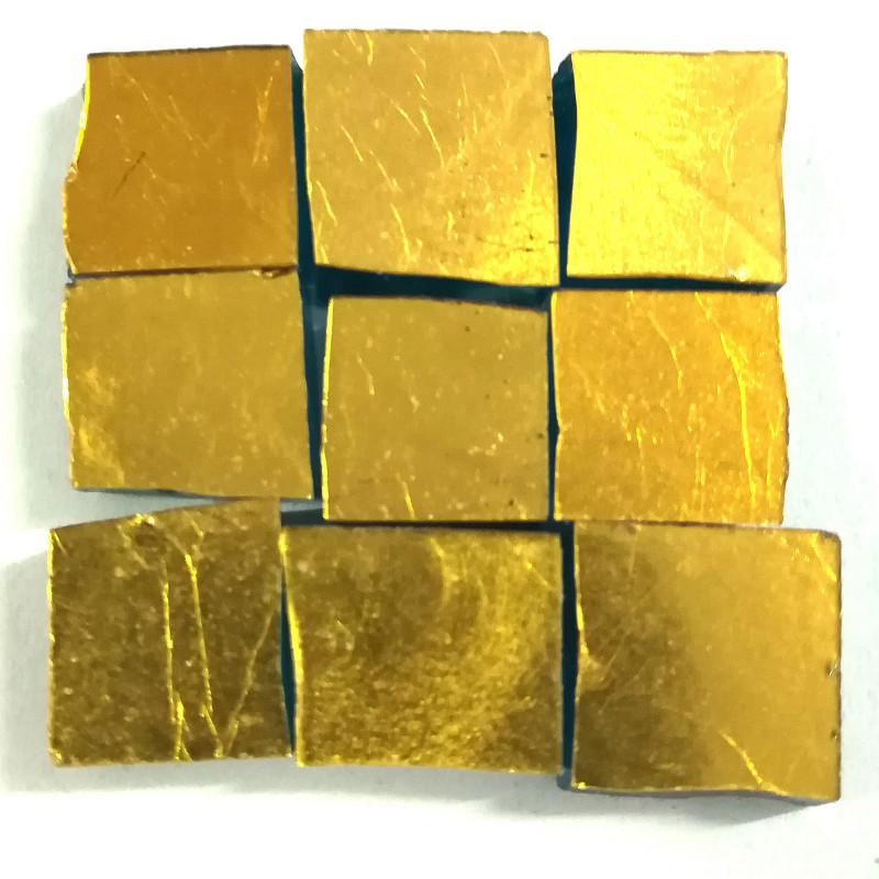 G0130 Yellow Gold 24k mosaic tiles