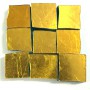 G0130 Yellow Gold 24k mosaic tiles