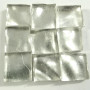 G1021 Wavy white Gold 24k, mosaic floor tiles