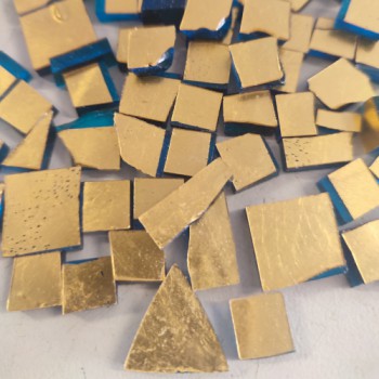 Spizzi 24k gold chips mosaic tiles