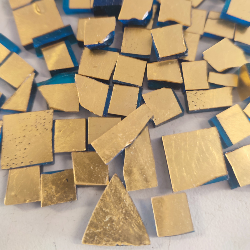 Spizzi 24k gold chips mosaic tiles