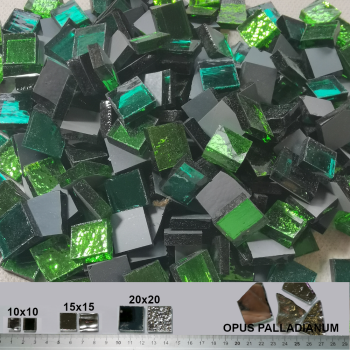 003. Green Mix mirror mosaic tiles