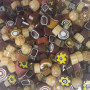 014 Brown - beige Mix Millefiori