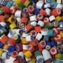 003 Opaque Medium (7-8mm) Mix Millefiori