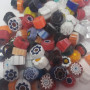 008 Transparent Large (8-10mm) Mix Millefiori
