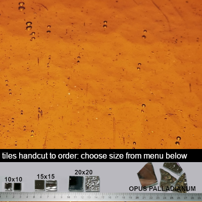 161. Amber mirror tiles