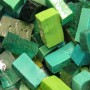 Green Mixed Smalti. 100g