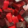 Red Mixed Smalti. 100g