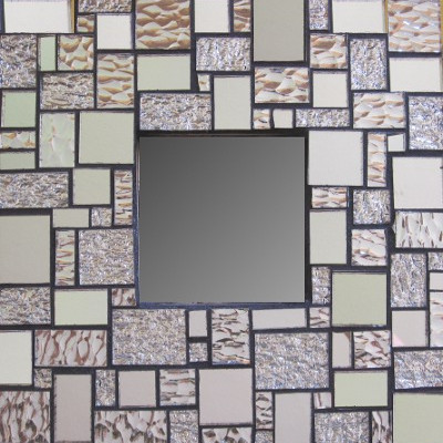SILVER Mosaic Mirror Kit