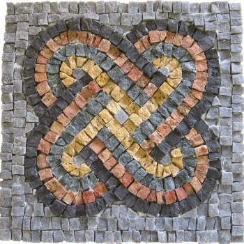 Solomon Knot marble mosaic kit