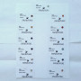 Swarovski Sample Board