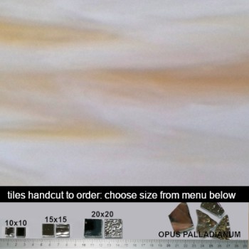 120. Cream Beige glass tiles  100g