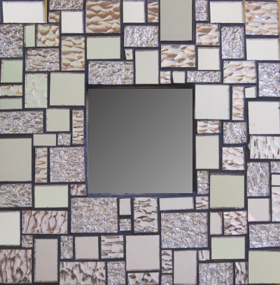 ARGENTO kit specchio mosaico